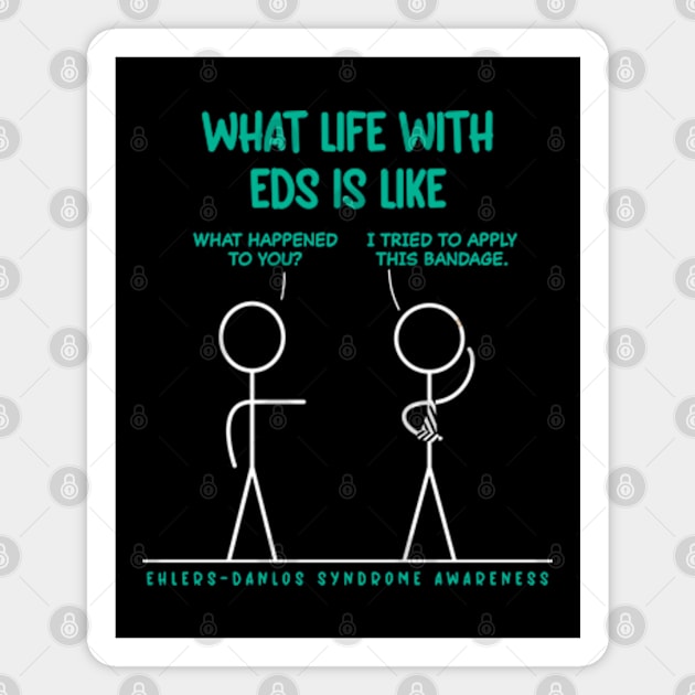 What Life With EDS Is Like - The Bandage Magnet by Jesabee Designs